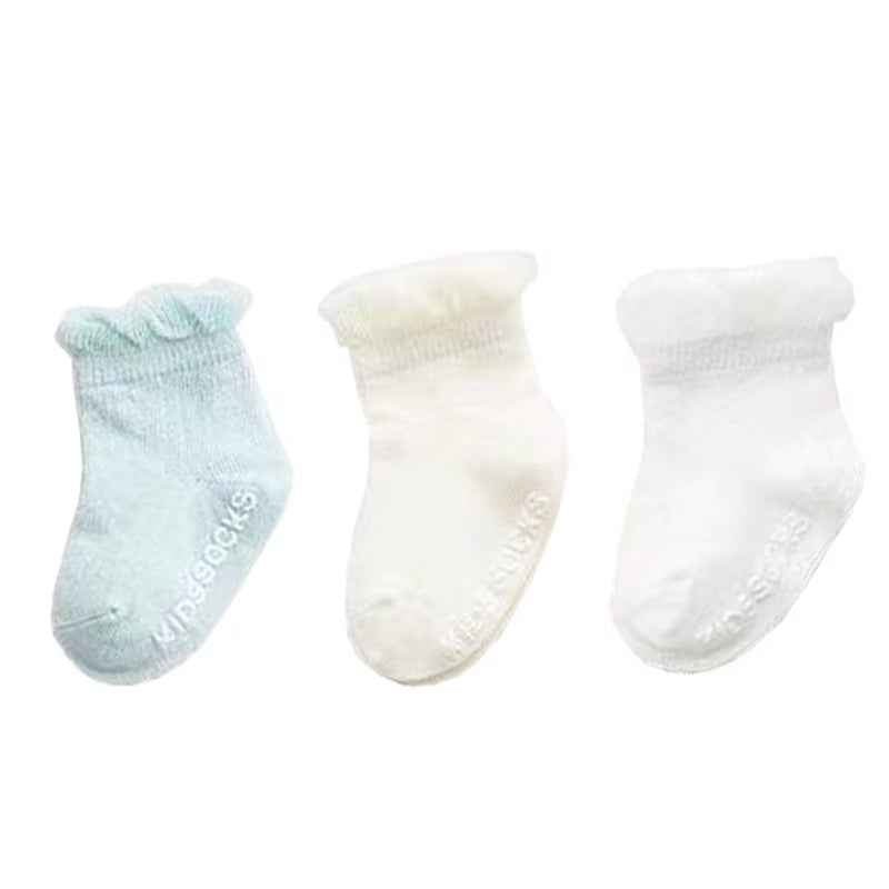 3Pair/Lot 2020 New Non - Slip Children Baby Socks Newborn Baby Socks for Girls and Boys - BabyNestia