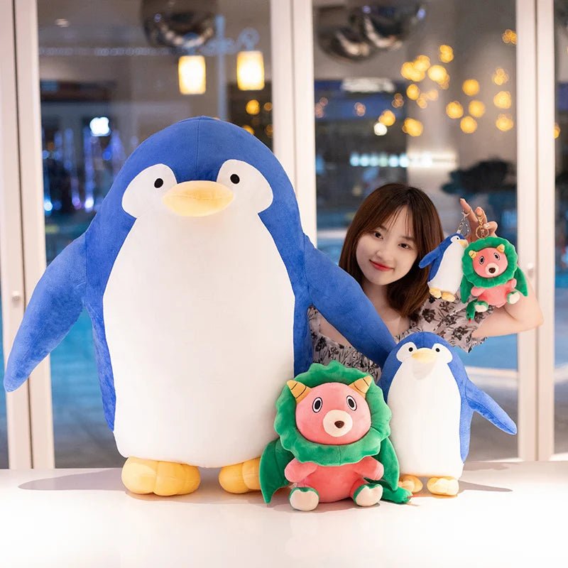 Anime Anya Spy X Family Anya'S Chimera Plush Toy Muppet Plush Toys Anya Forger 15cm 35cm Cute Penguin Plush Toys Kids Toy Gift - BabyNestia
