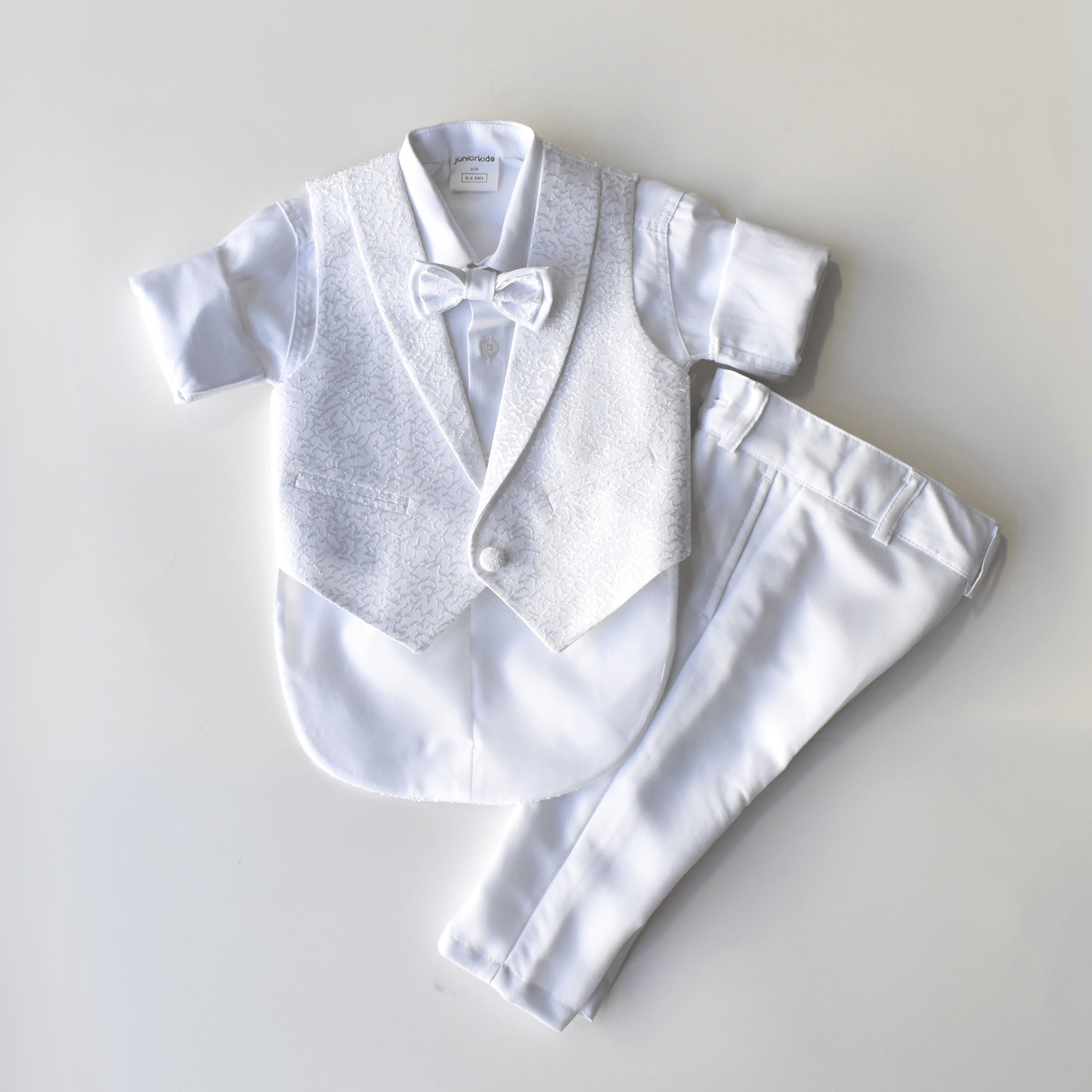 Archie's Penguin Tail Vest Set - BabyNestia