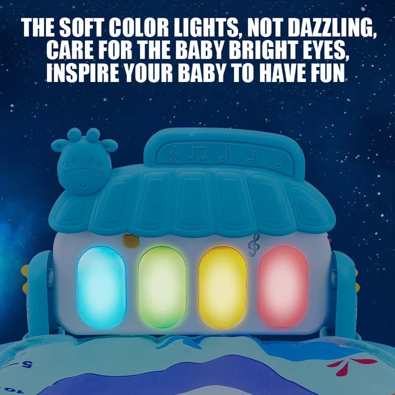 Baby Fitness Stand Music Play Gym - BabyNestia