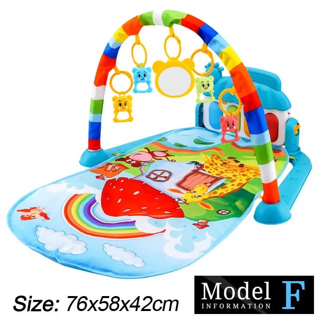Baby Fitness Stand Music Play Gym - BabyNestia