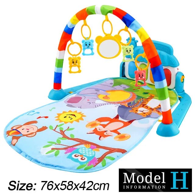 Baby Fitness Stand Music Play Gym - BabyNestia