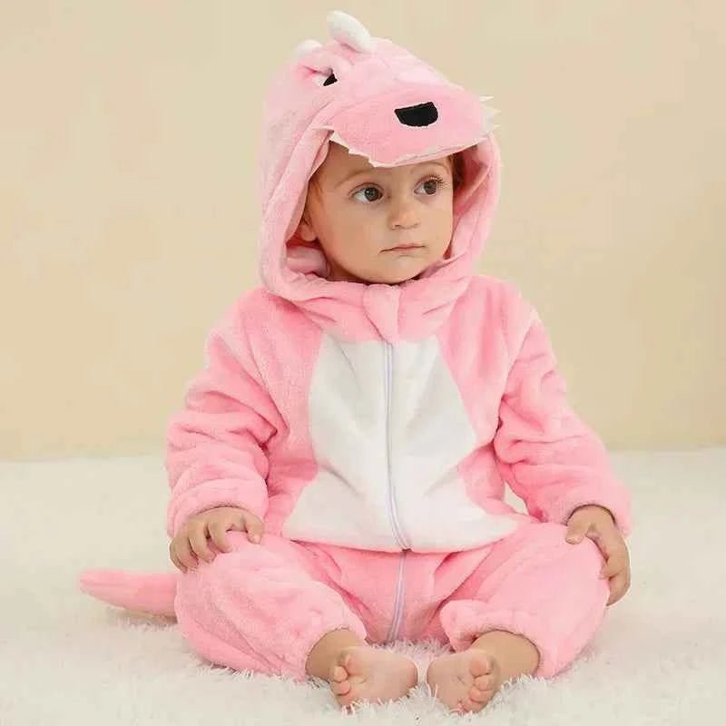 Baby Rompers Winter Kigurumi Lion - BabyNestia