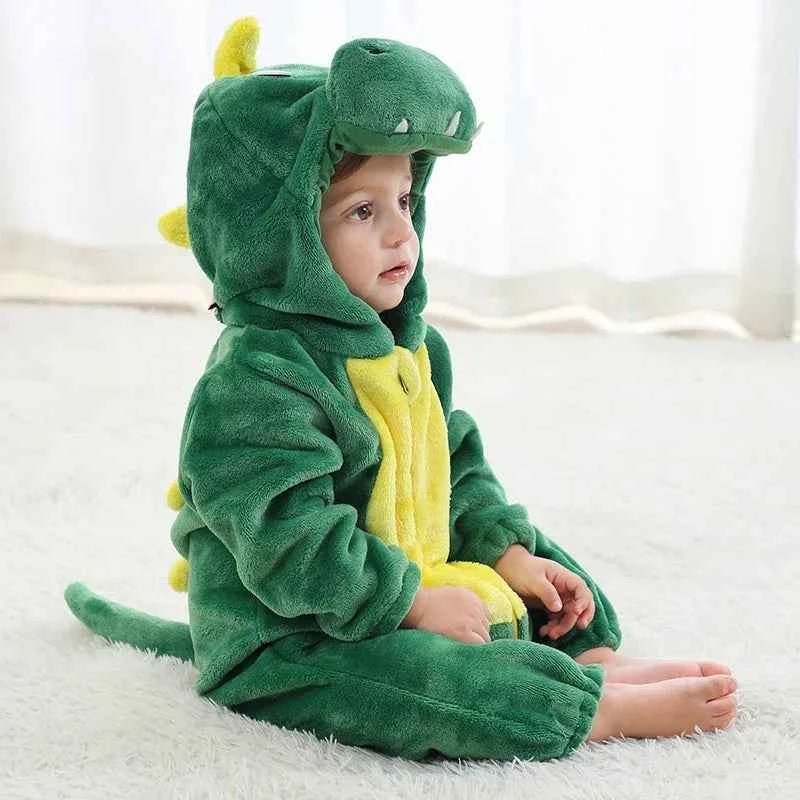Baby Rompers Winter Kigurumi Lion - BabyNestia
