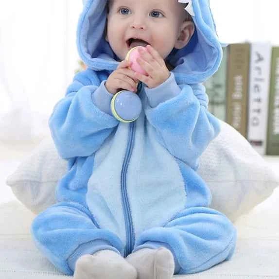 Baby Rompers Winter Kigurumi Lion - BabyNestia