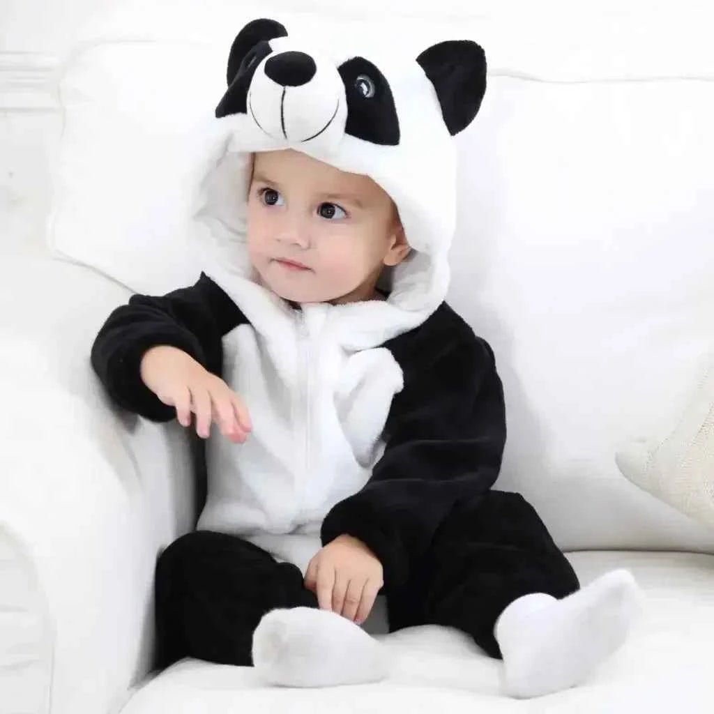 Baby Rompers Winter Kigurumi Lion - BabyNestia