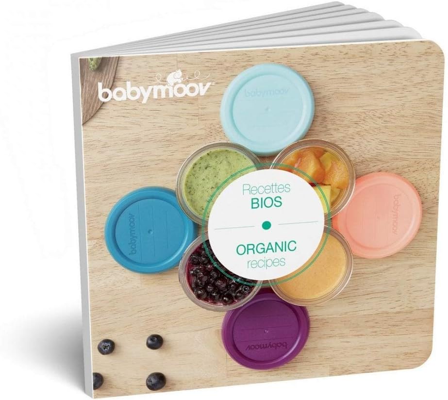 Babymoov Babybols Lot de Pots de Conservation Verre 4x100ml & 4x220 ml - Couvercles Hermétiques - BabyNestia