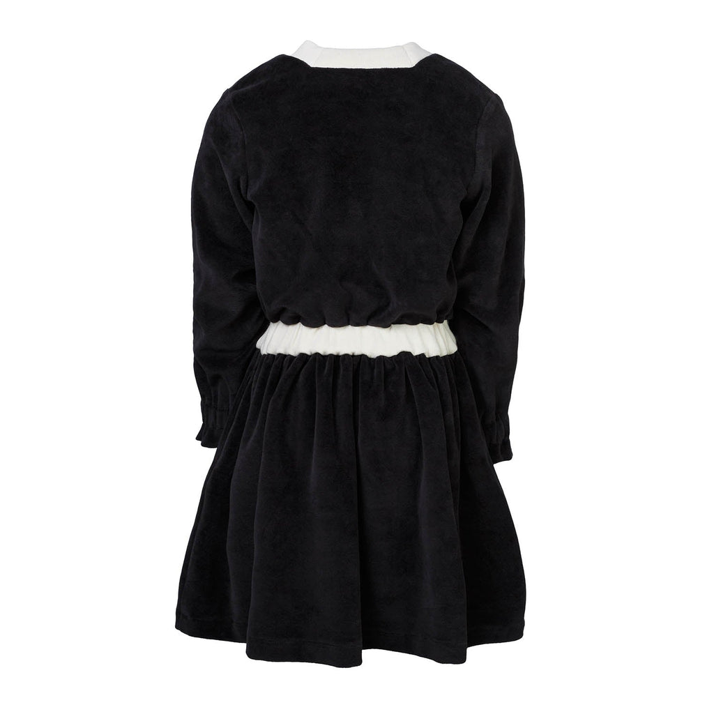 Black Velvet Dress for Girls - BabyNestia