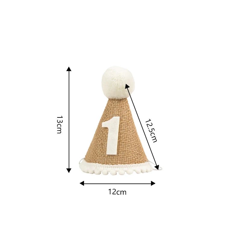 Burlap 1st Birthday - BabyNestia