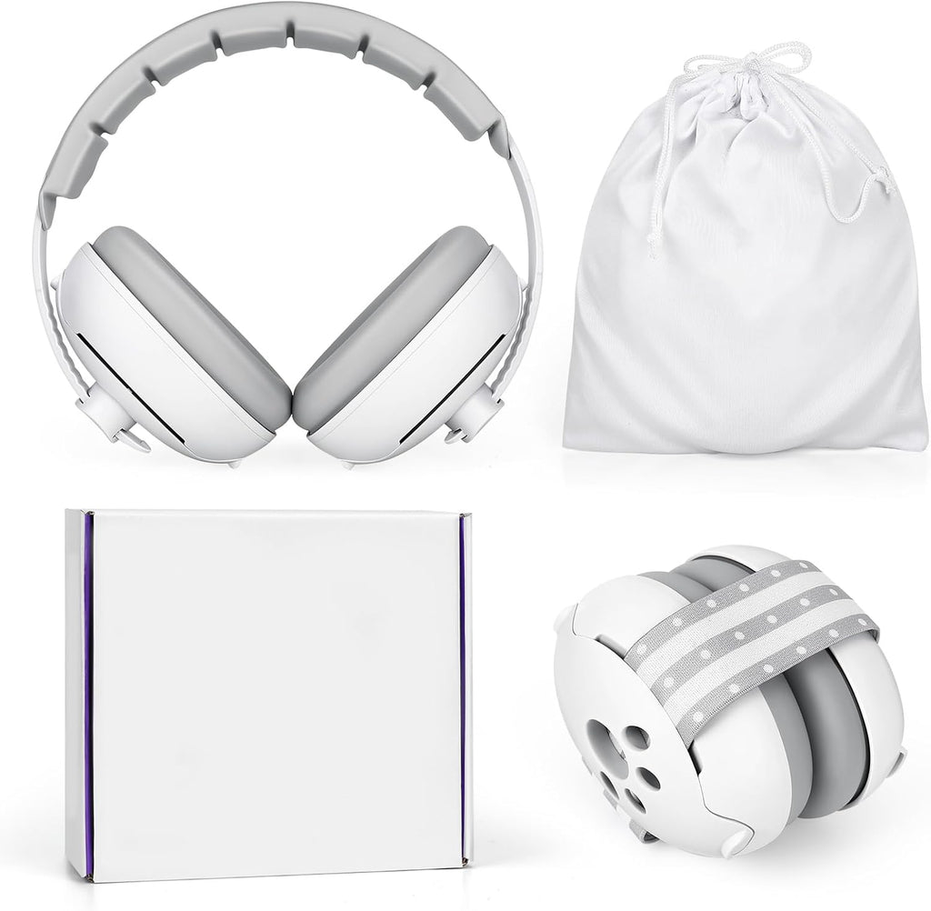Casque anti - bruit pour bébé de 0 à 2 ans, protection auditive pour enfants, avec réduction de bruit, pour le quotidien et les événements - BabyNestia
