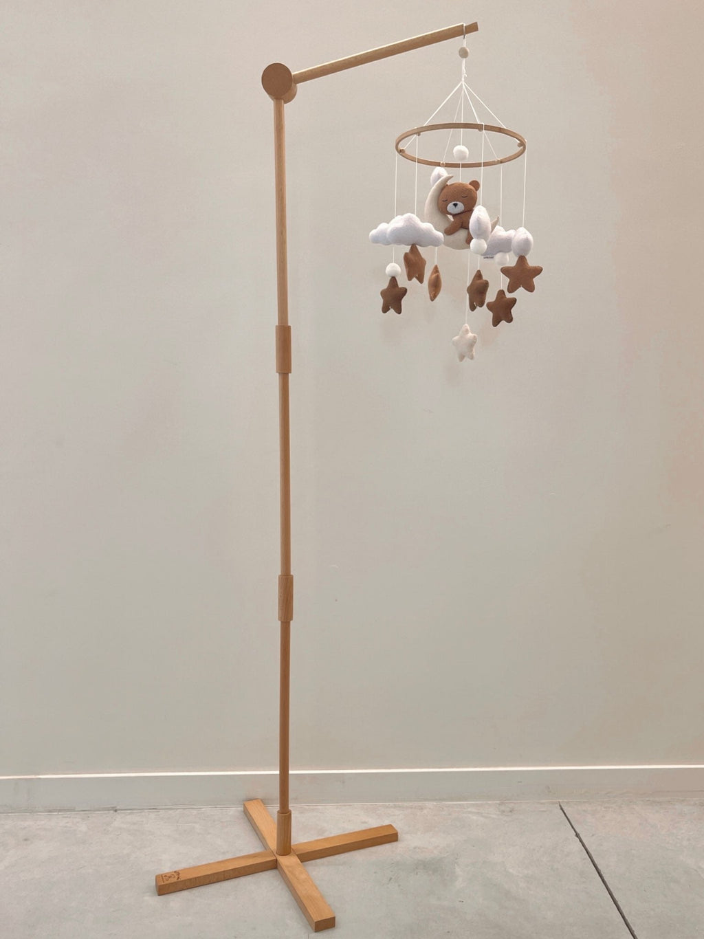 Handmade Sleeping Teddy baby mobile - BabyNestia