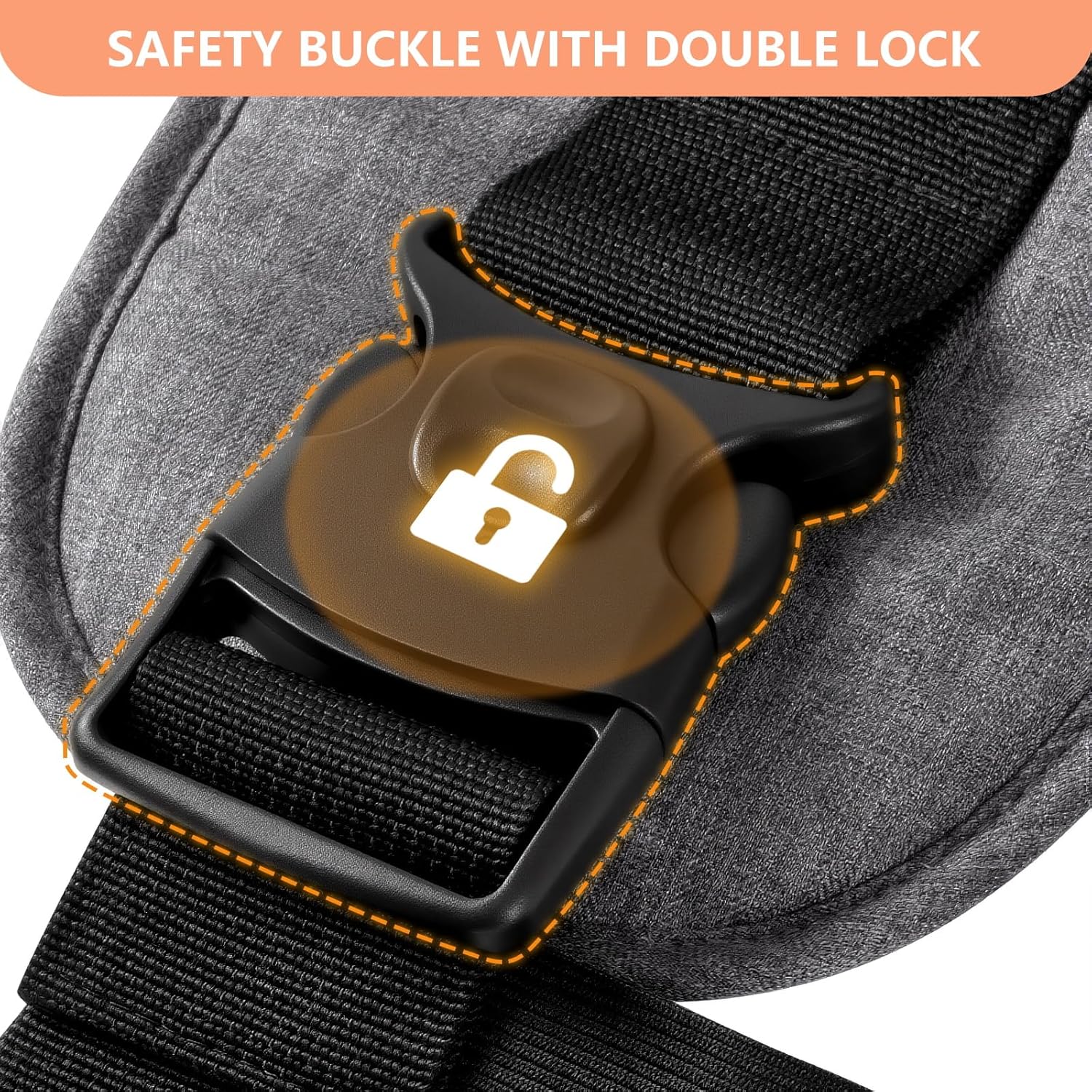 HKAI Porte - bébé avec siège hanches (Baby Hip Carrier) • Lauréat du Mom’s Choice Award • Porte - bébé avec ceinture ajustable et tissu respirant en mesh • Conception ergonomique, avec surface anti - dérapante sur le siège pour plus de sécurité - BabyNestia