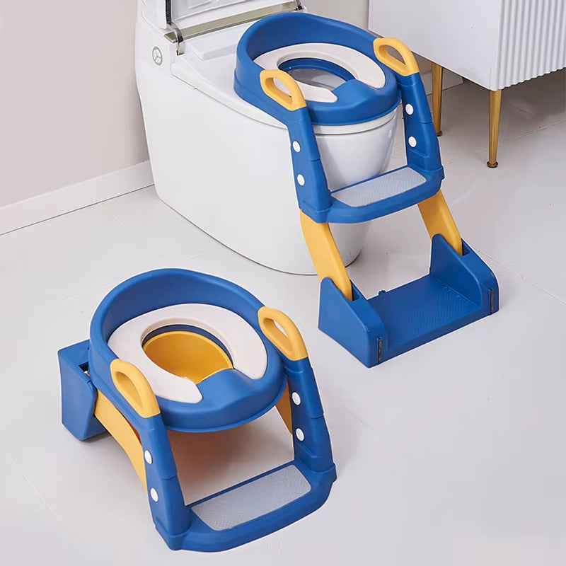 Newly Upgraded Portable Toilet Seat Foldable Children'S Pot Potty Training Seat Step Stool Portable Potty Child Pot Bebe Toilet - BabyNestia