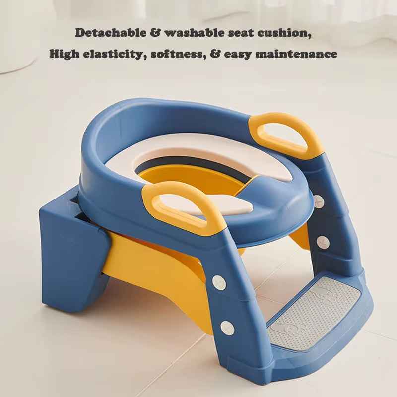 Newly Upgraded Portable Toilet Seat Foldable Children'S Pot Potty Training Seat Step Stool Portable Potty Child Pot Bebe Toilet - BabyNestia