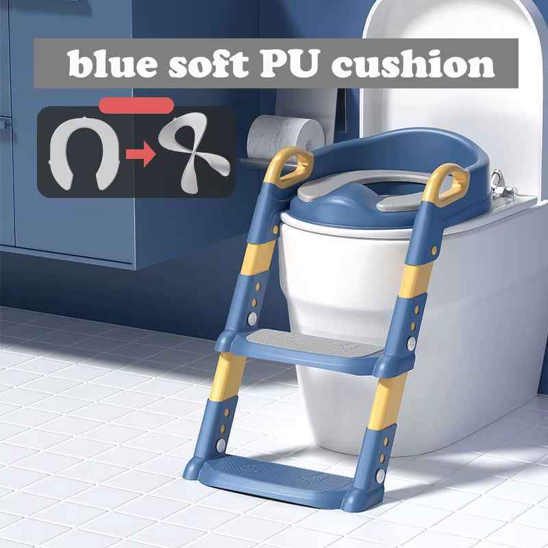 Newly Upgraded Portable Toilet Seat Foldable Children'S Pot Potty Training Seat Step Stool Portable Potty Child Pot Bebe Toilet - BabyNestia
