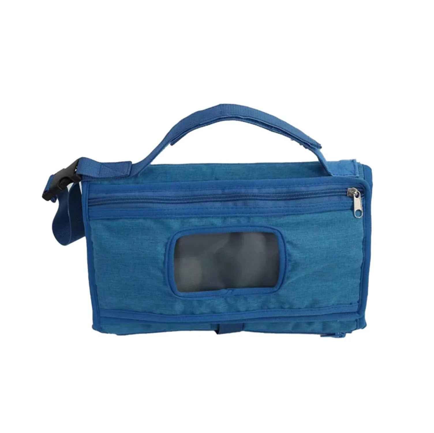 Portable Baby Changing Pad with Built - in Diaper Bag & Wipe Pocket - BabyNestia