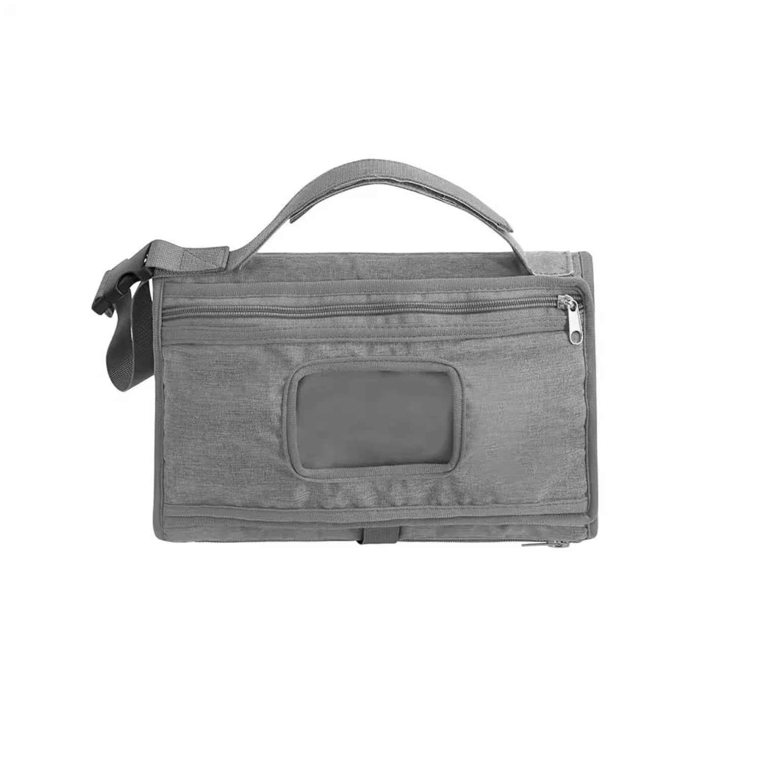 Portable Baby Changing Pad with Built - in Diaper Bag & Wipe Pocket - BabyNestia