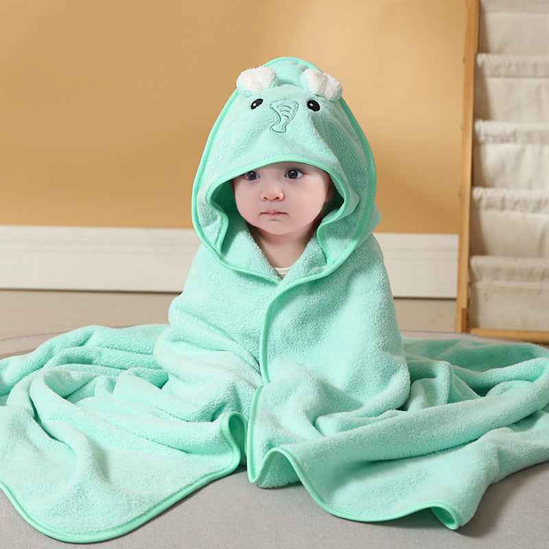 Spring and Autumn Baby Airable Cover Swaddling Bath Towel - BabyNestia