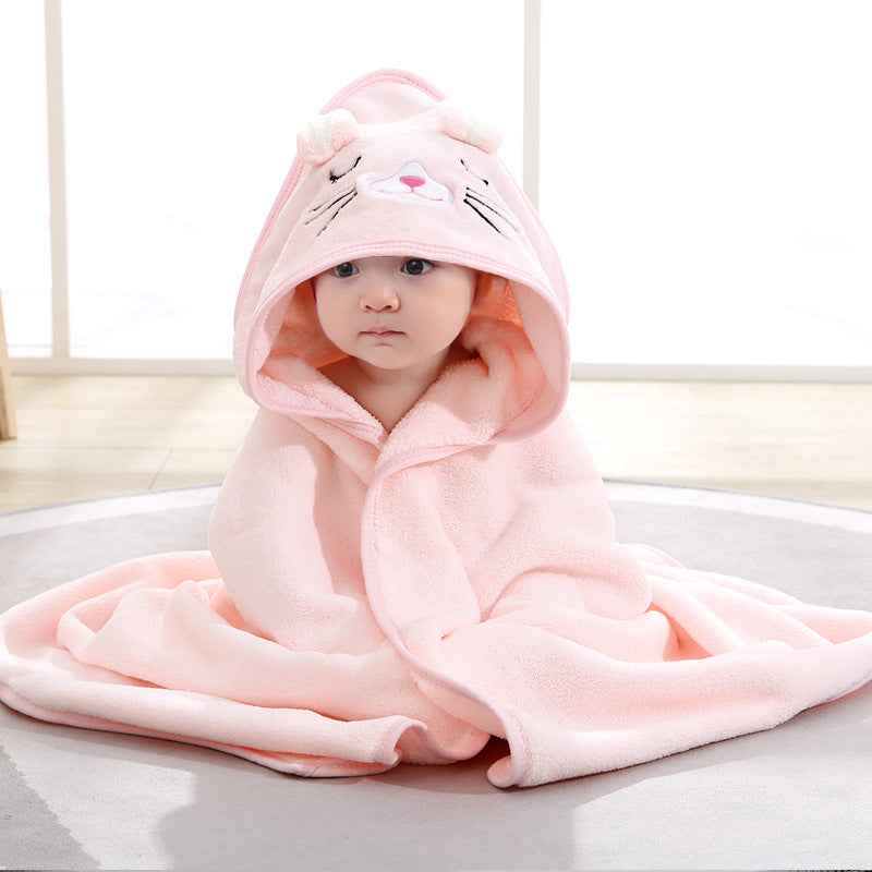 Spring and Autumn Baby Airable Cover Swaddling Bath Towel - BabyNestia