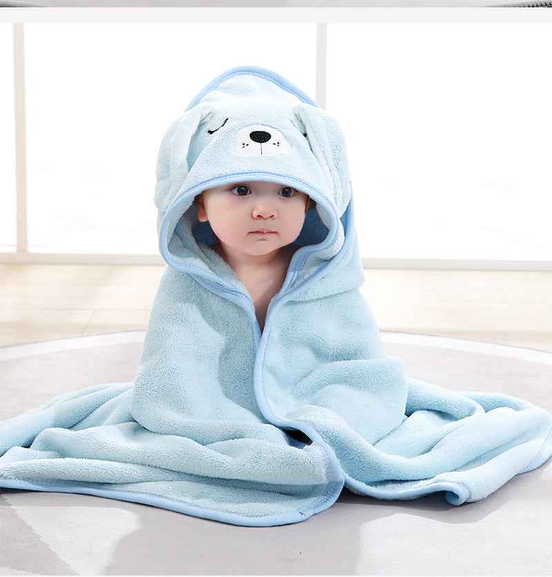 Spring and Autumn Baby Airable Cover Swaddling Bath Towel - BabyNestia