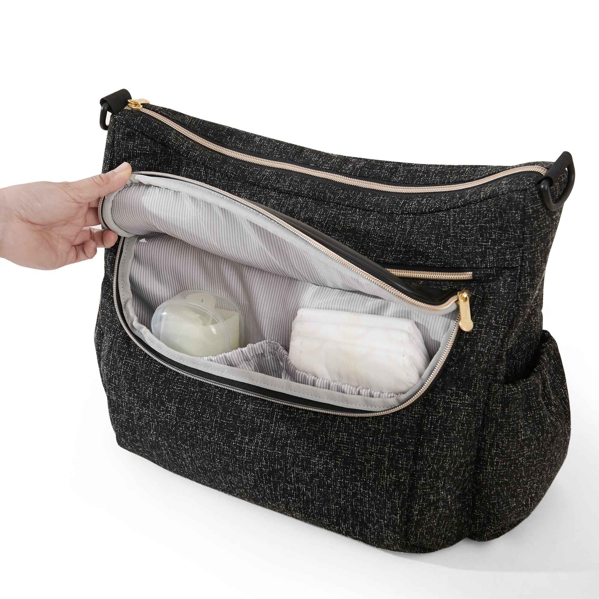 Tweed Luxe Stroller Organizer - BabyNestia