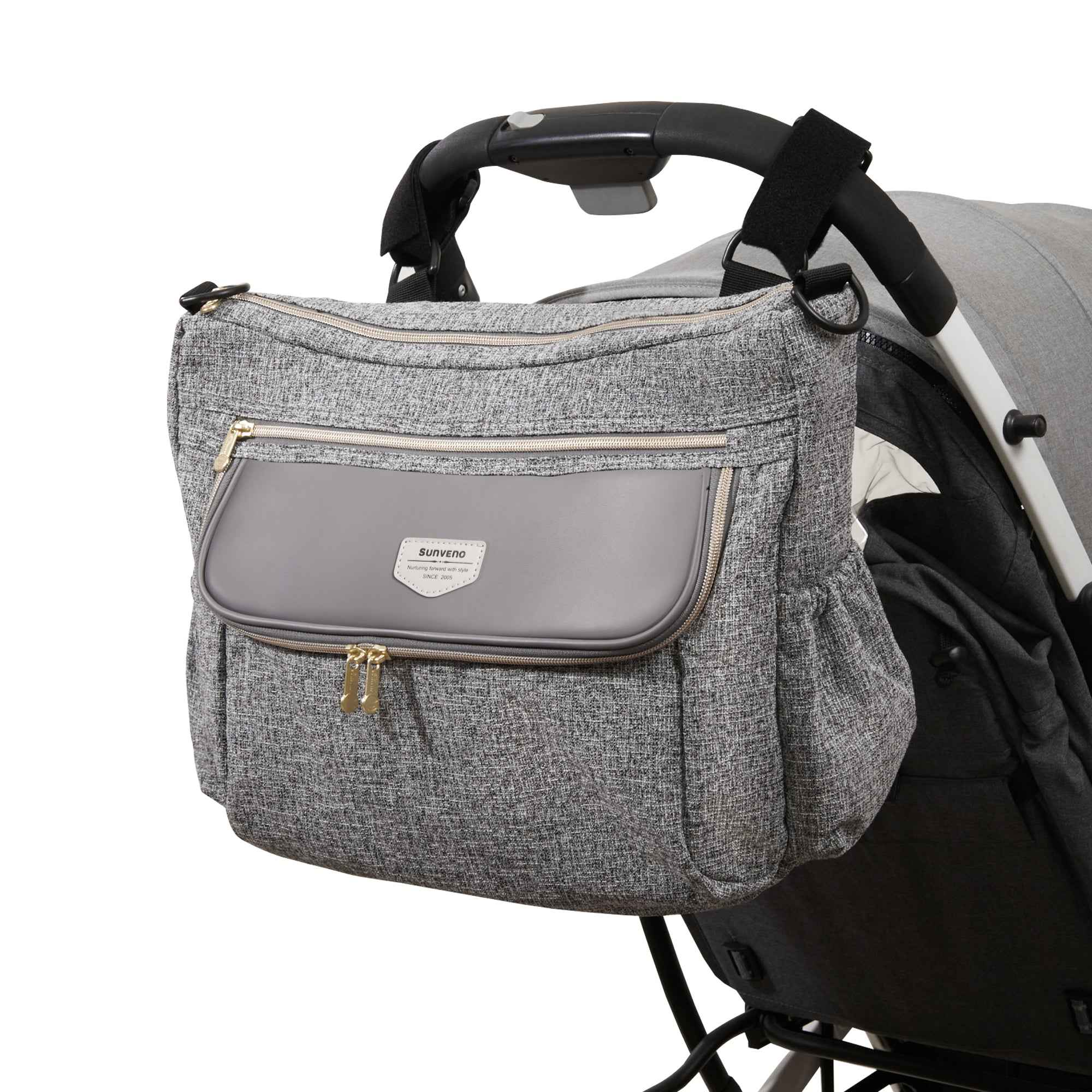 Tweed Luxe Stroller Organizer - BabyNestia