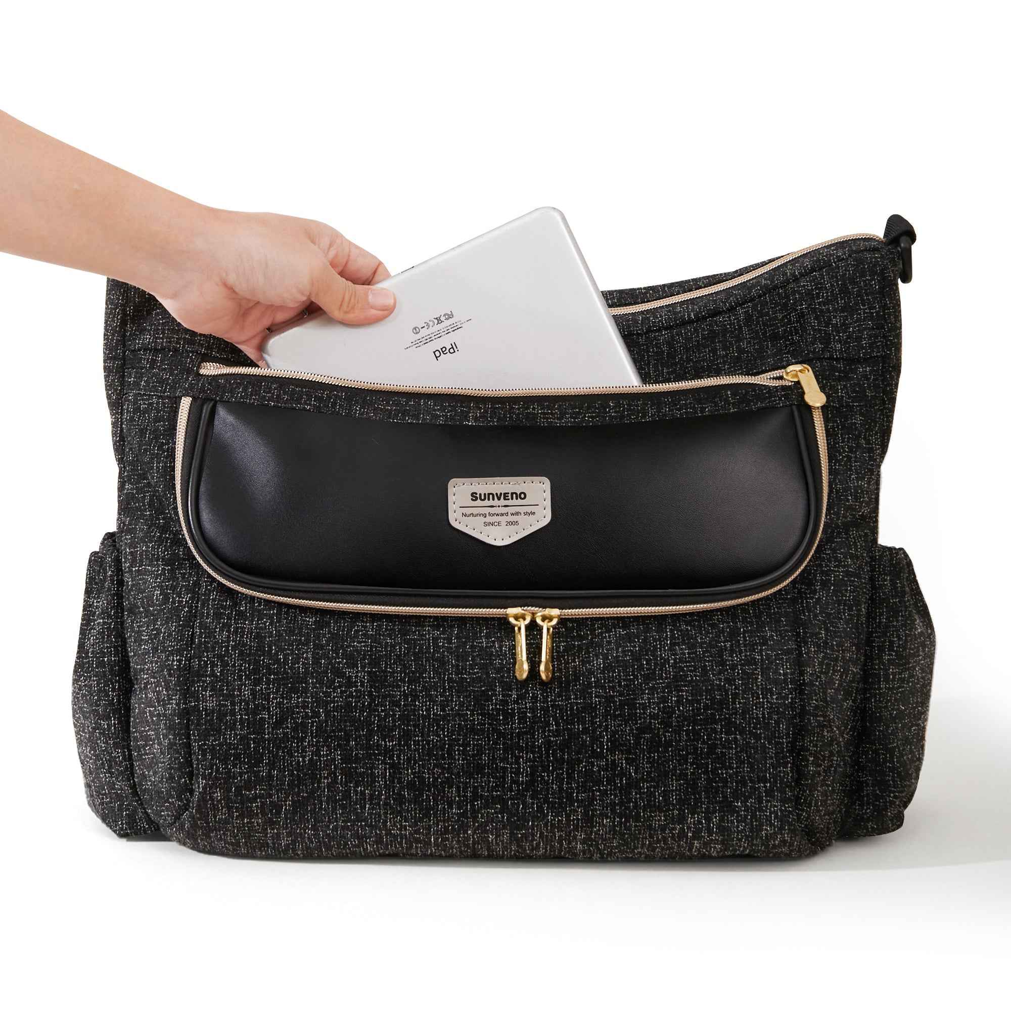 Tweed Luxe Stroller Organizer - BabyNestia