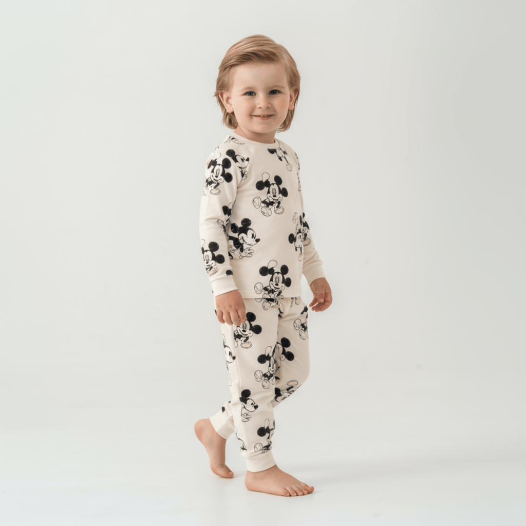 Unisex Mouse Cotton Pyjama Set - BabyNestia